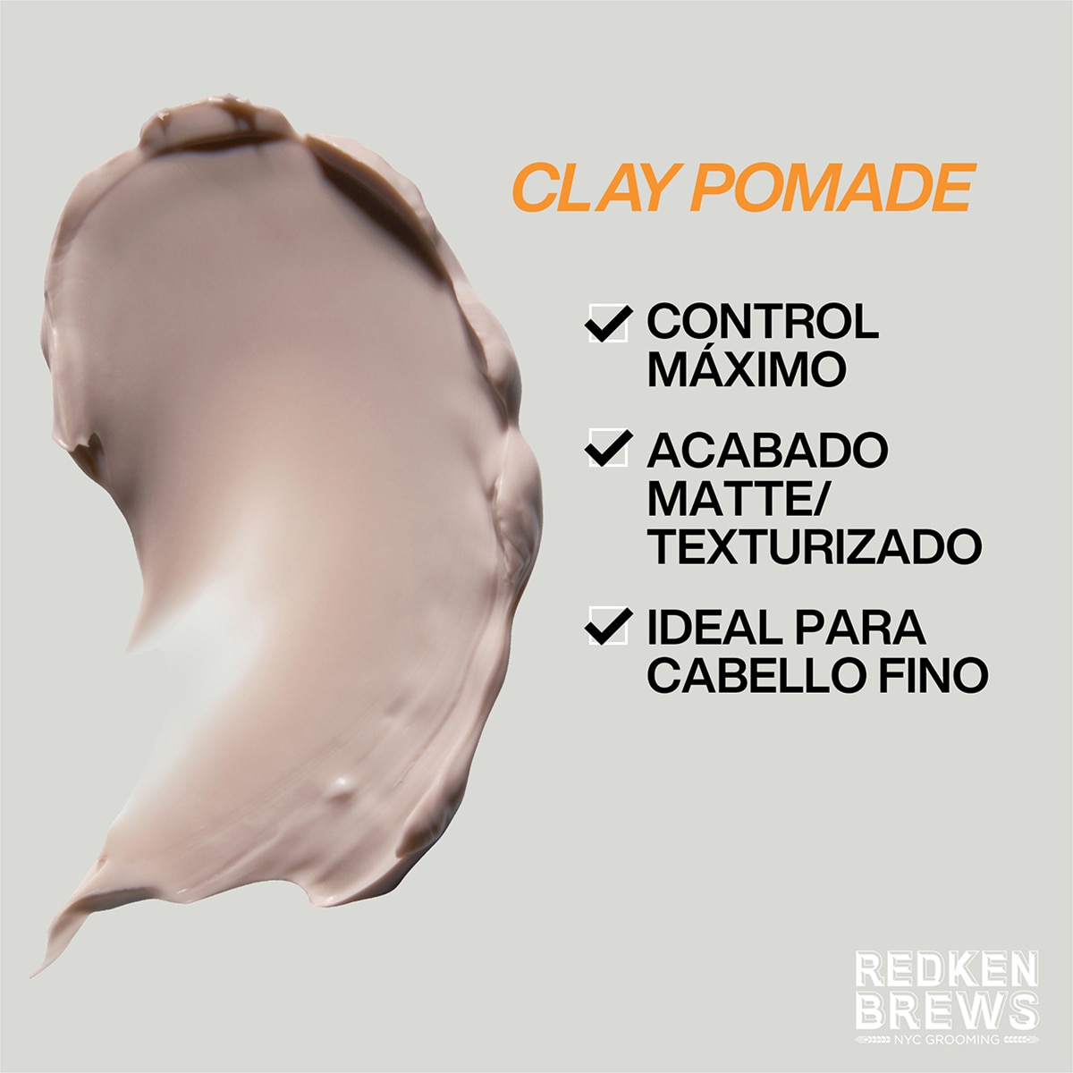BREWS CLAY POMADE (POMADA PARA EL CABELLO)
